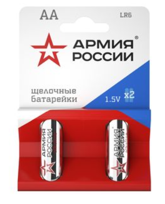 Элемент питания ЭРА АРМИЯ РОССИИ LR6-2BL