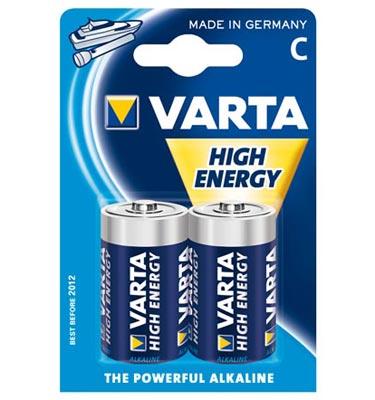 Элемент питания VARTA 4914.121.412 "High Energi" LR14 BP2