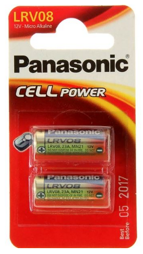 Элемент питания Panasonic 23A LRV08L/2BR BP2