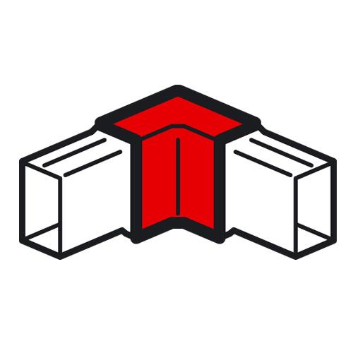 Legrand  METRA  Белый  Угол внутренний  24x14 мм 638131