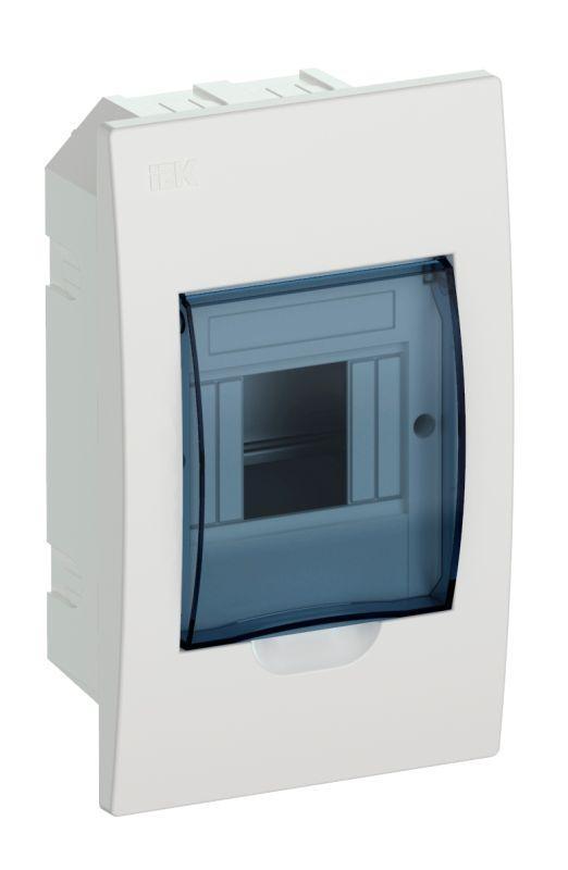 Корпус ЩРВ-П-4 Krepta 3 IP41 встраив. пластик. бел. IEK MKP12-V-04-40-20