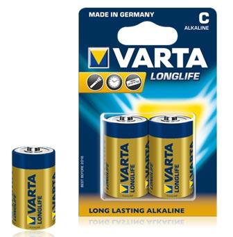 Элемент питания VARTA 4114.113.412 (4114.101.412) "LongLife " LR14 BP2