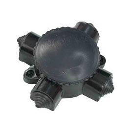 Коробка с г/в 4-рожковая  карболит КЭМ 1-10-4 (КОР-74) IP44   190497