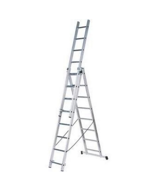 Лестница 3-секционная алюминий 3х8 ступеней 212/360/505 ЛА 3х8 Вихрь