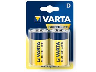 Элемент питания VARTA 2020.101.412 "SUPERLIFE" R20 BP2
