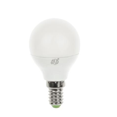 Светодиодная лампа  ASD  P45   3,5Вт  170-265В  3000К  Е14