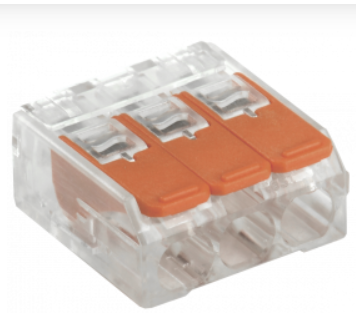 IEK СМК 223-413 Клемма строительно-монтажная (4шт/уп) UKZ40-413-004