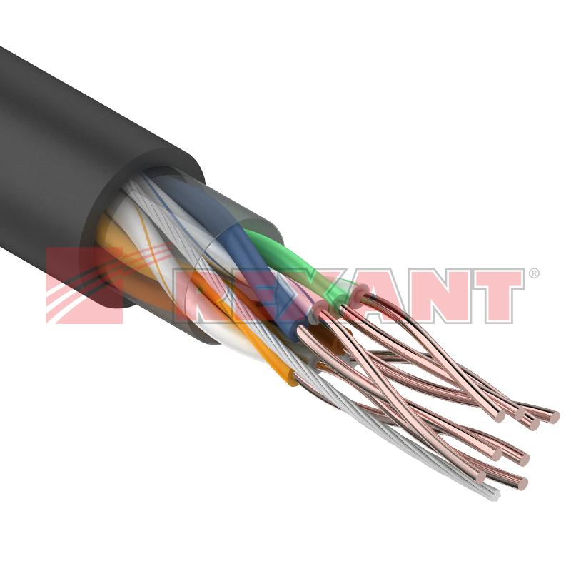 UTP 4PR 24AWG CAT5e 305м (медь) OUTDOOR REXANT кабель 01-0045