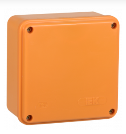 Коробка расп. огн. ПС 100х100х50мм 6P 4мм2 IP44 гл. с. IEK