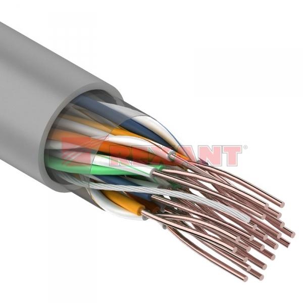 UTP кат.5  10пар 10PR 24AWG 305м медь REXANT кабель 01-1011 01-1011