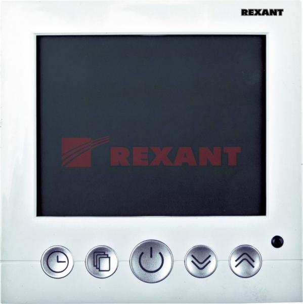 Терморегулятор с дисплеем и автоматическим программированием (3680Вт)  REXANT 51-0535