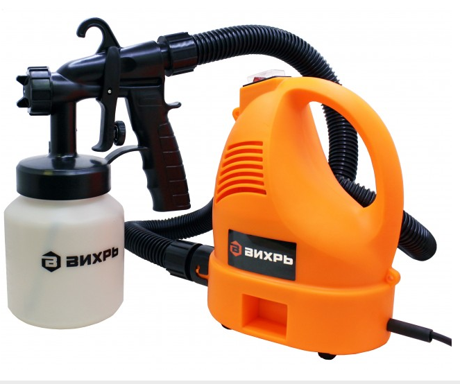 Краскопульт электрический ЭКП-700В Вихрь