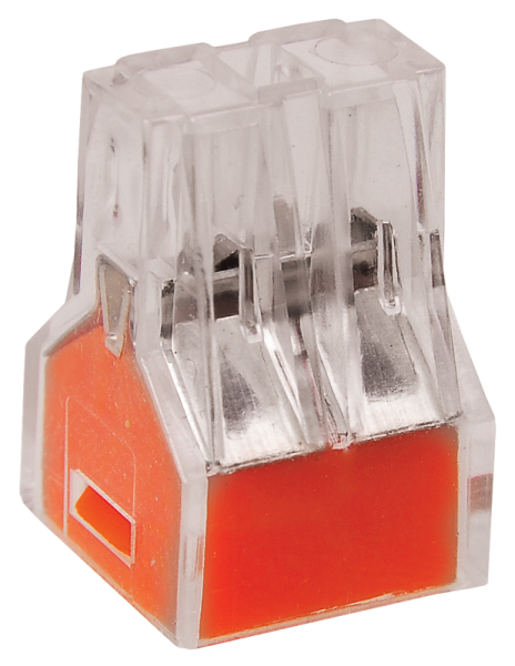 IEK СМК 773-324 Клемма строительно-монтажная оранжевая (4 шт/уп) UKZ-004-324
