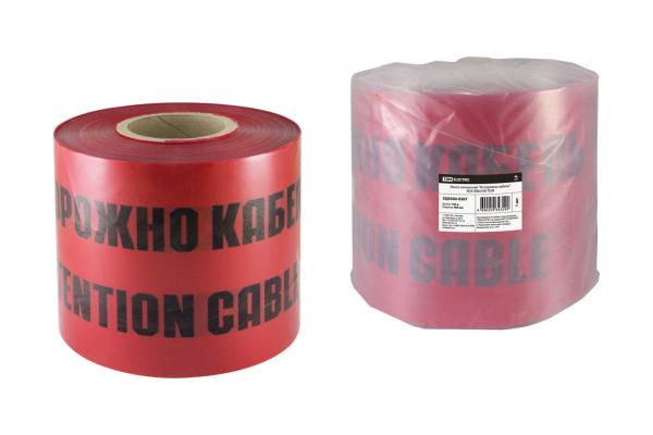 Лента сигнальная 900*100 "Осторожно кабель" ЛСК-900х100 TDM