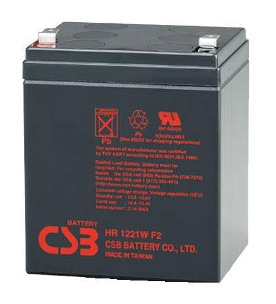 Аккумулятор CSB HR 1221 W F 2  12W 5Ah