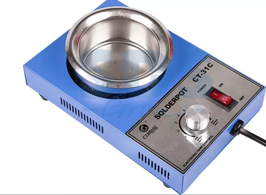 Паяльная ванна CT-31C 300Вт d80мм t430°С 12-0064-4