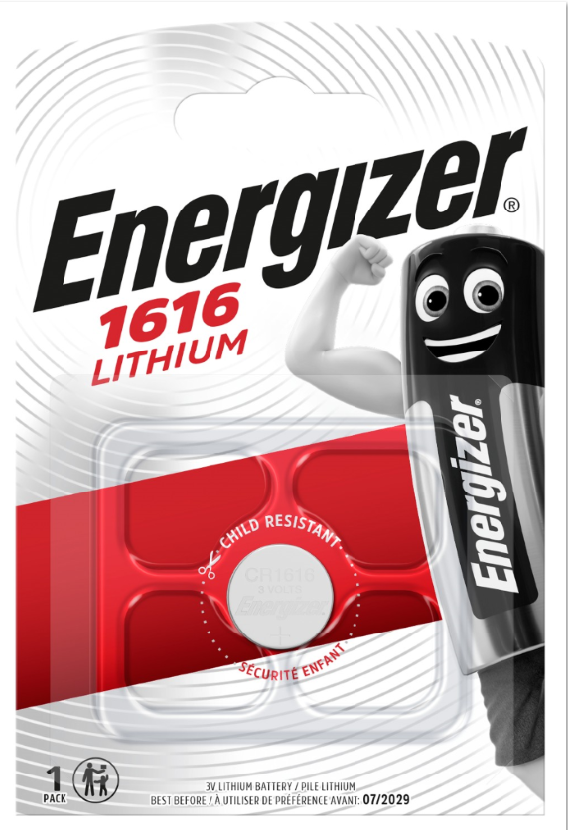 Элемент питания Energizer CR1616  BL1