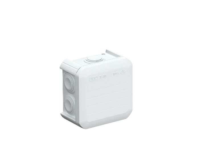 Коробка распаячная T40, влагозащищенная, IP 55, 90x90x52 мм /T 40/