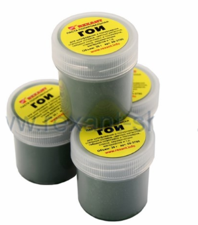 Паста полировальная ГОИ  30гр  REXANT 09-3790