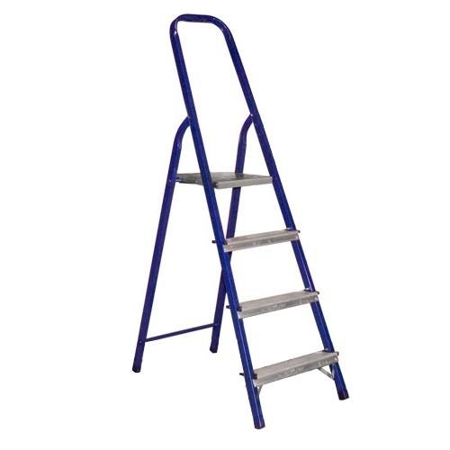 Стремянка 4 ступеней сталь 82см Алюмет М8404