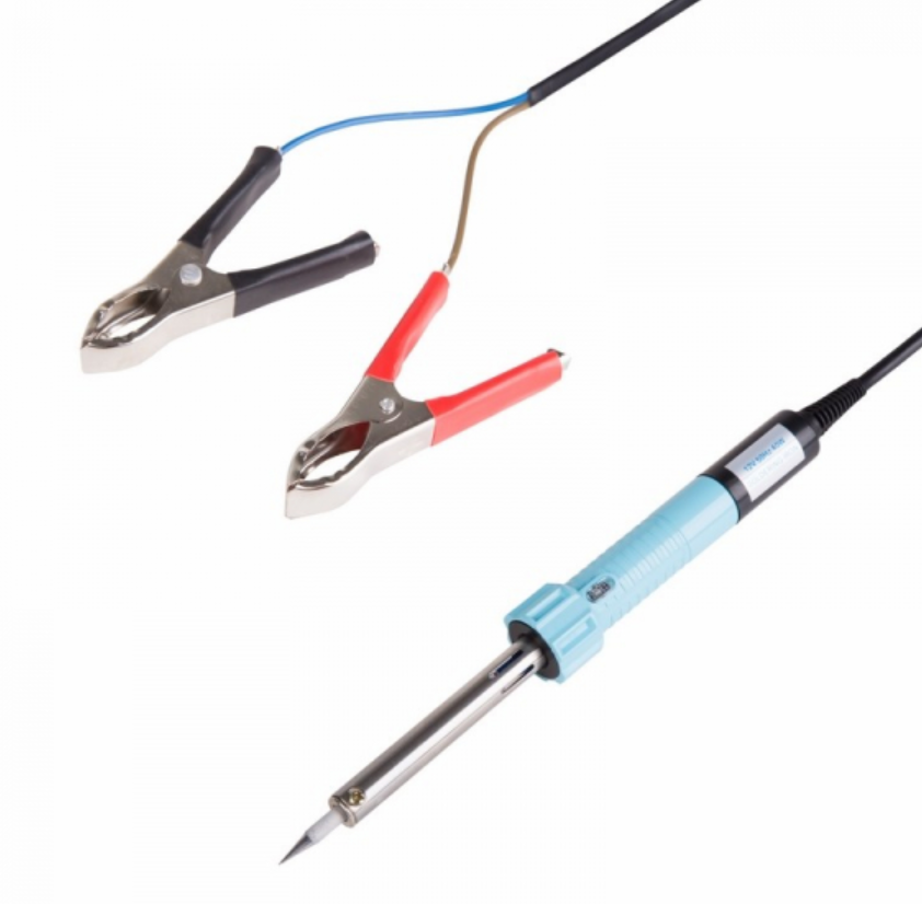 Паяльник с зажимами «крокодил» 12 В/40 Вт REXANT 12-0189