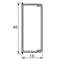 Кабель-канал  белый  40x16  METRA  Legrand (кратно 2)