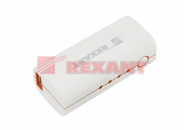 Портативное зарядное устройство Power Bank 2 600 mAh USB REXANT 30-0260