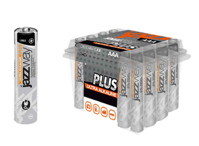 Элемент питания JAZZway Ultra PLUS  LR03  PB-24